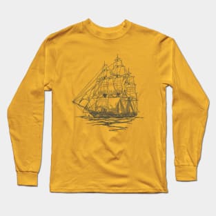 Sailing ship Long Sleeve T-Shirt